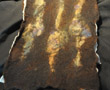 Abstract Scarf w/ silk fibers on silk 2